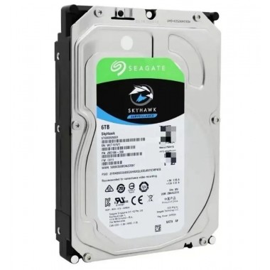 Жесткий диск HDD SATA Seagate 6000Gb, ST6000DM001, Barracuda 7200 rpm, 128Mb buffer